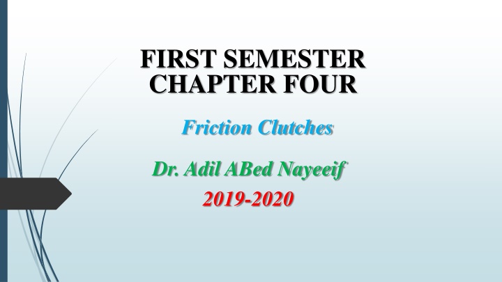 first semester chapter four