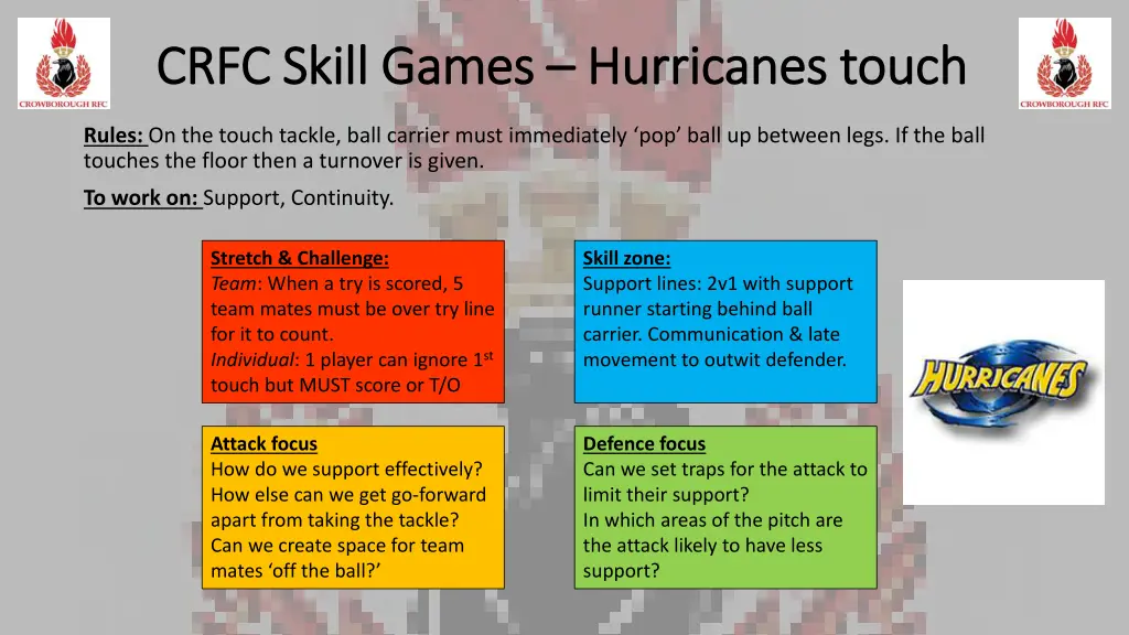 crfc skill games crfc skill games hurricanes touch