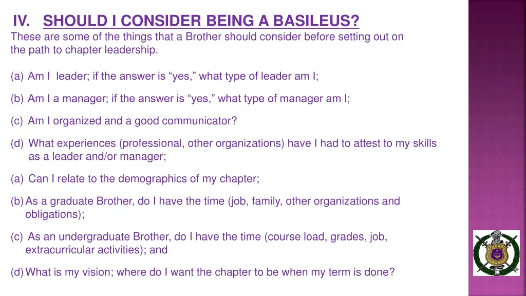 iv should i consider being a basileus these