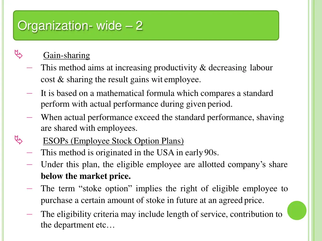 organization wide 2