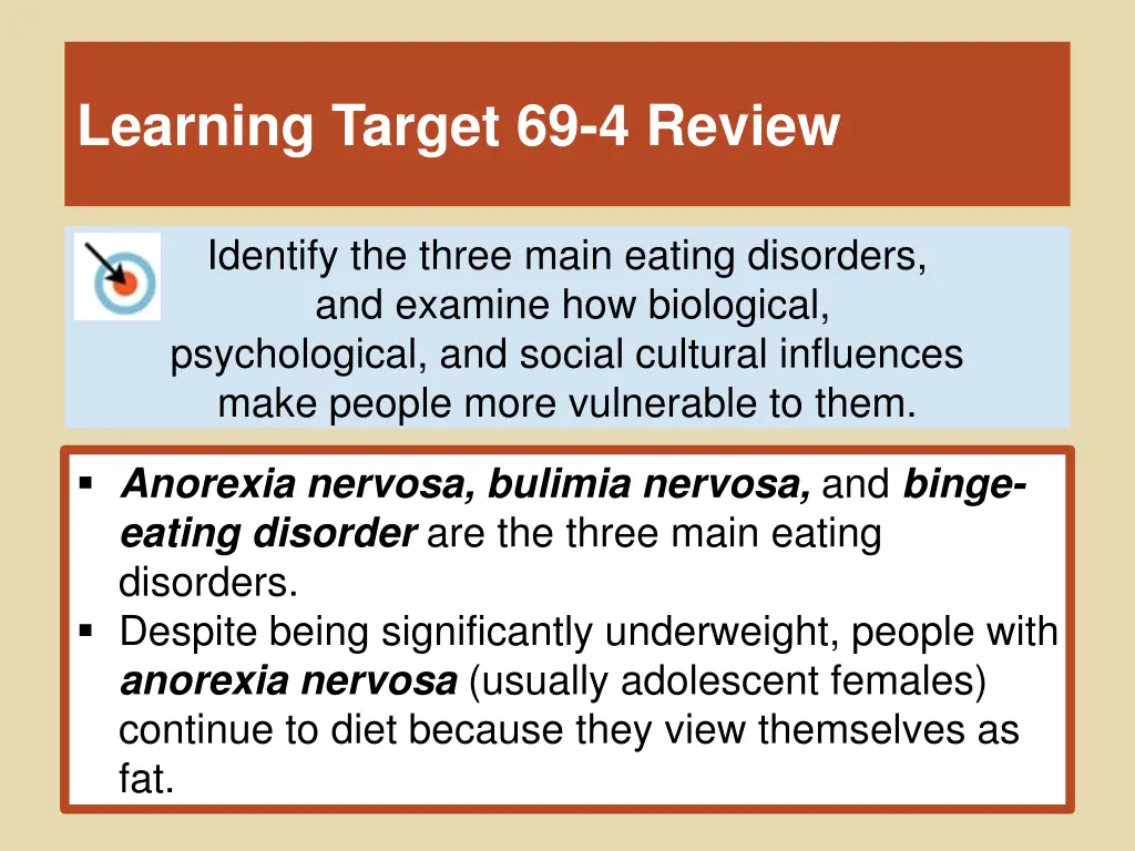 learning target 69 4 review