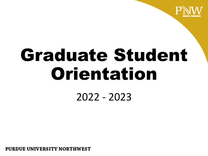 graduate student orientation