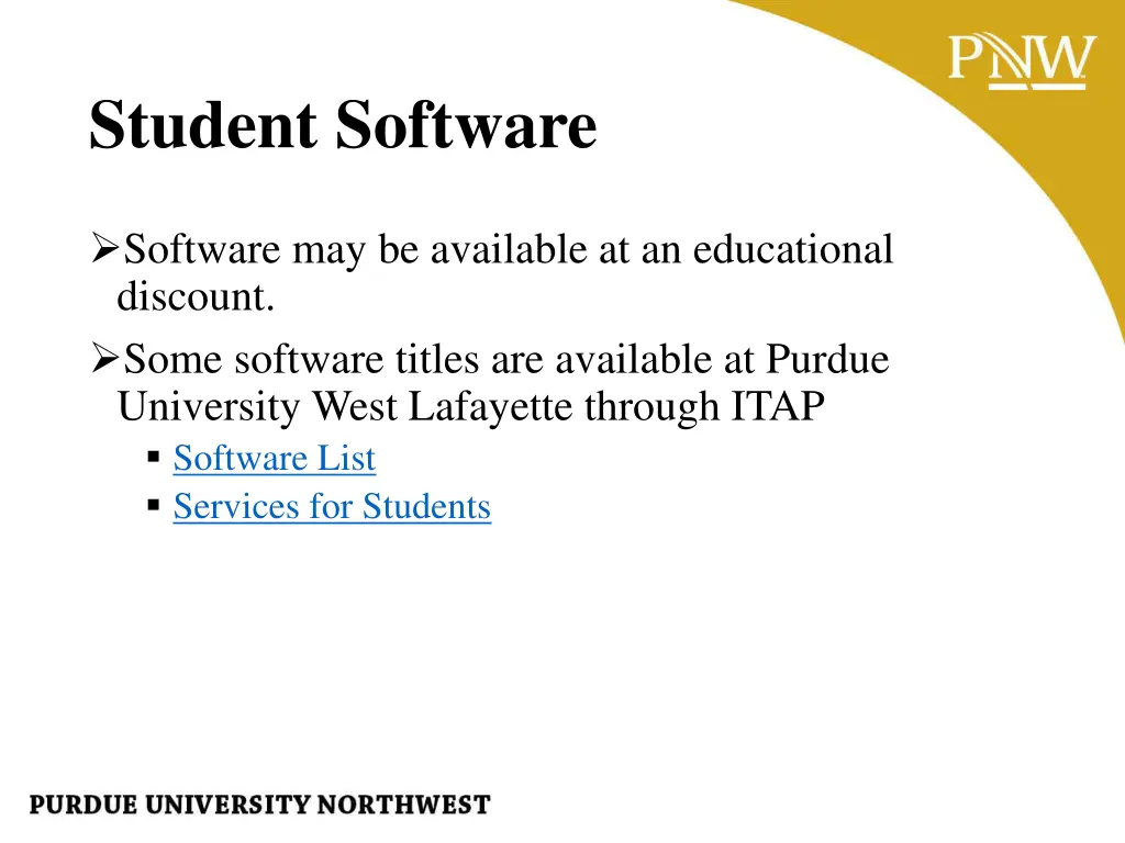 student software