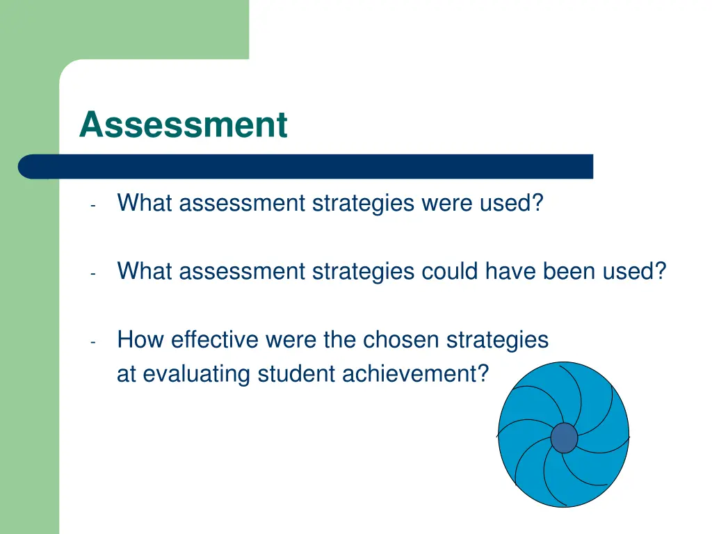 assessment