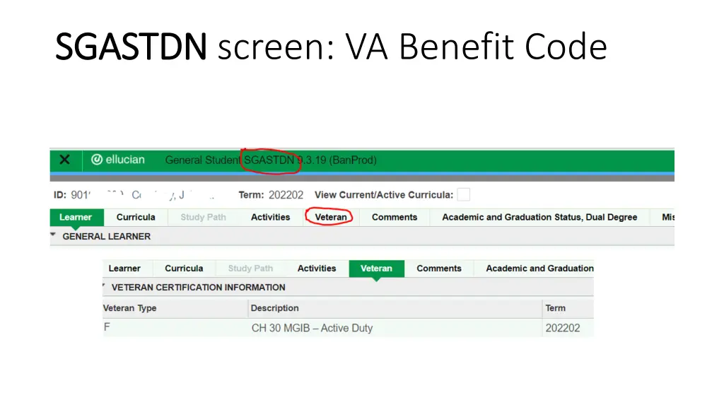 sgastdn sgastdn screen va benefit code