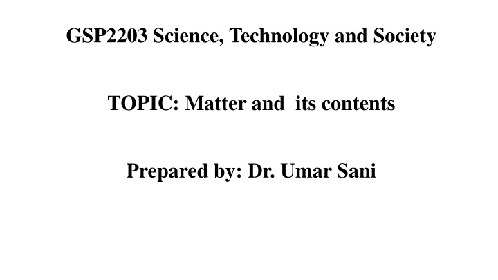 gsp2203 science technology and society