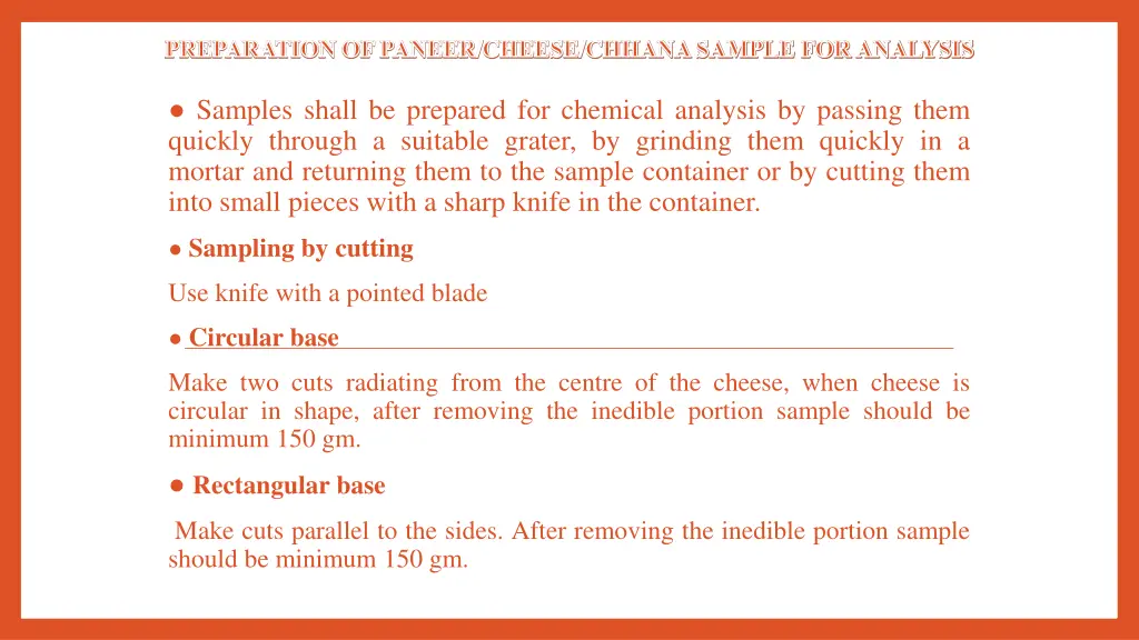 preparation of paneer cheese chhana sample