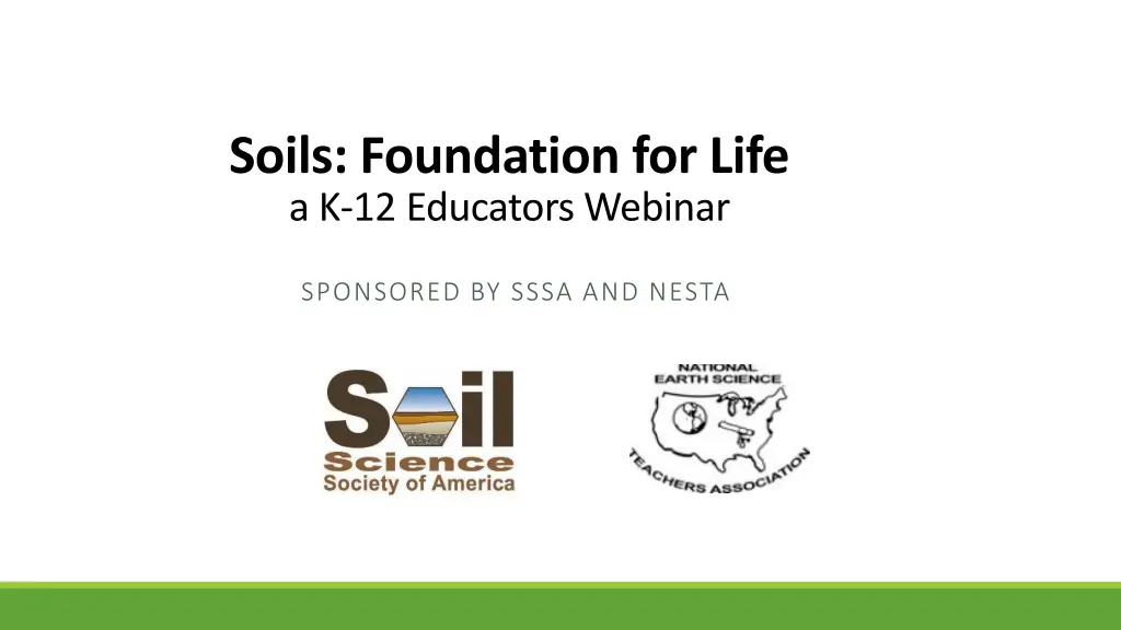 soils foundation for life a k 12 educators webinar