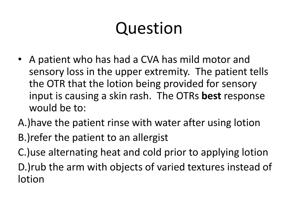 question 10