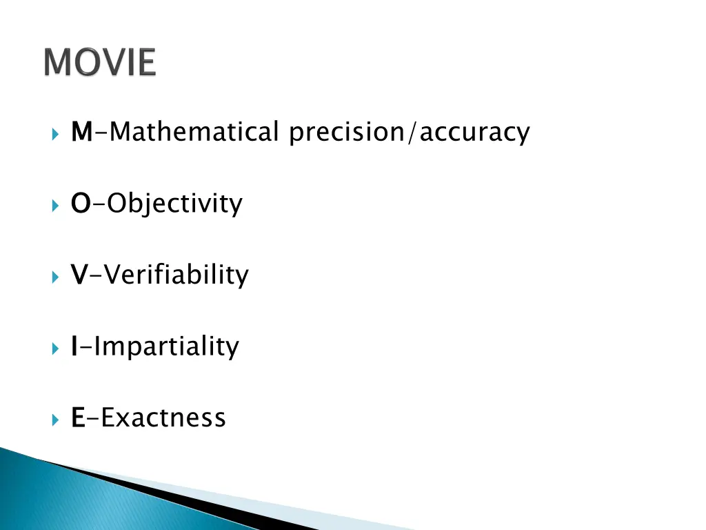 m m mathematical precision accuracy