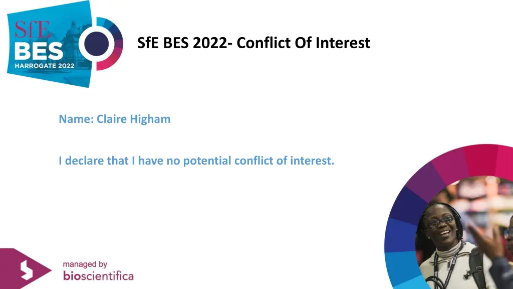 sfe bes 2022 conflict of interest