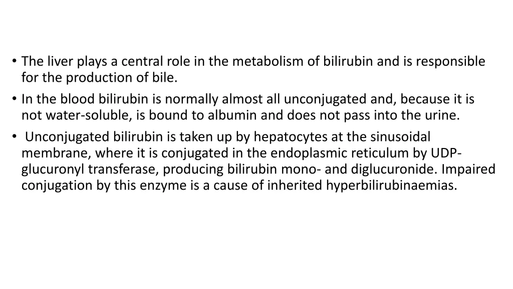 the liver plays a central role in the metabolism