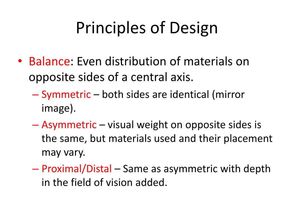 principles of design 1