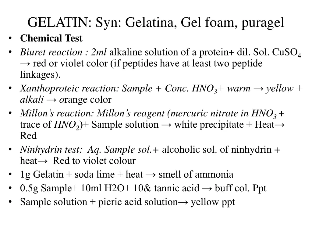 gelatin syn gelatina gel foam puragel chemical 1