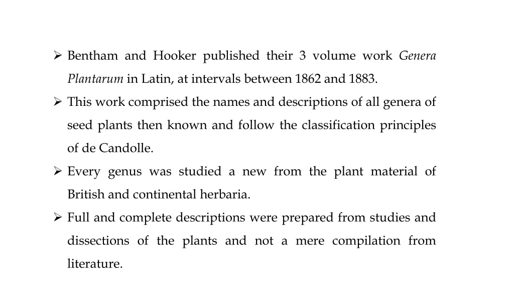 bentham and hooker published their 3 volume work