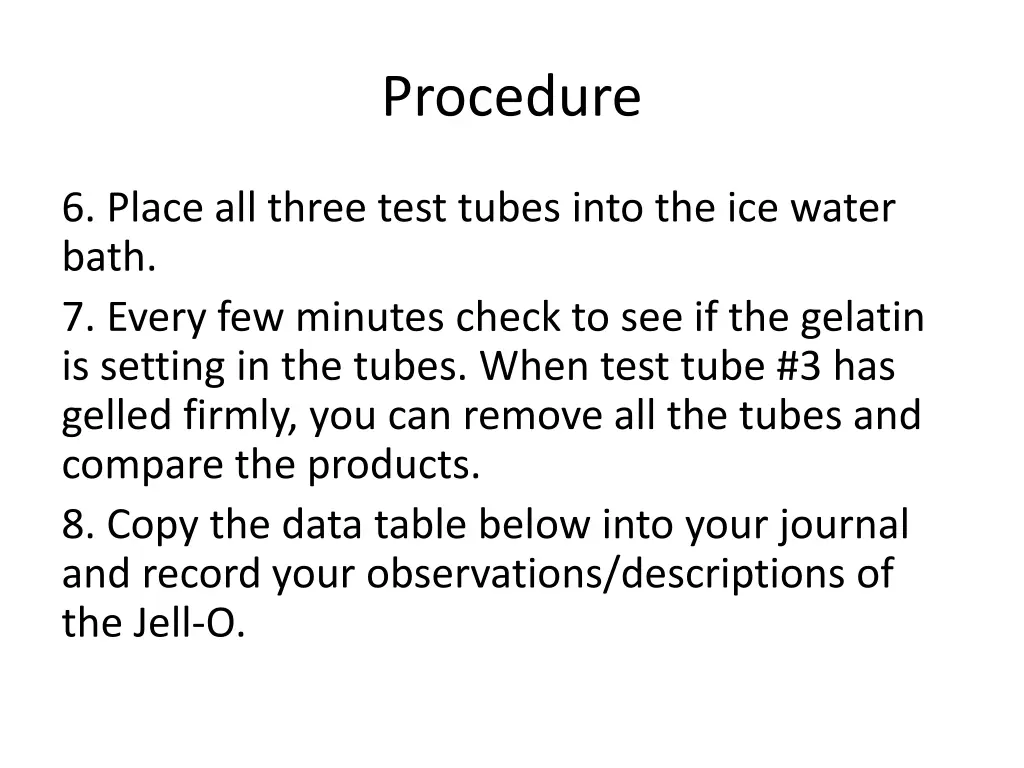 procedure 1