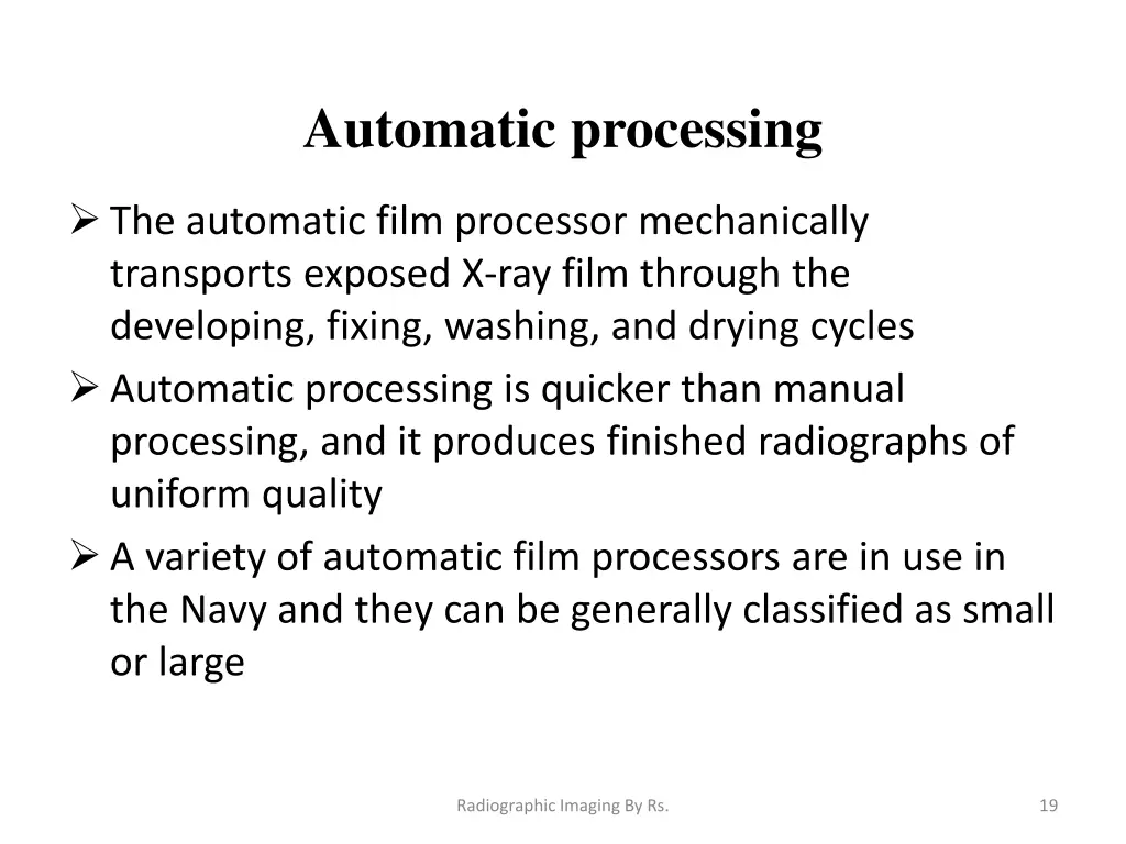 automatic processing 1