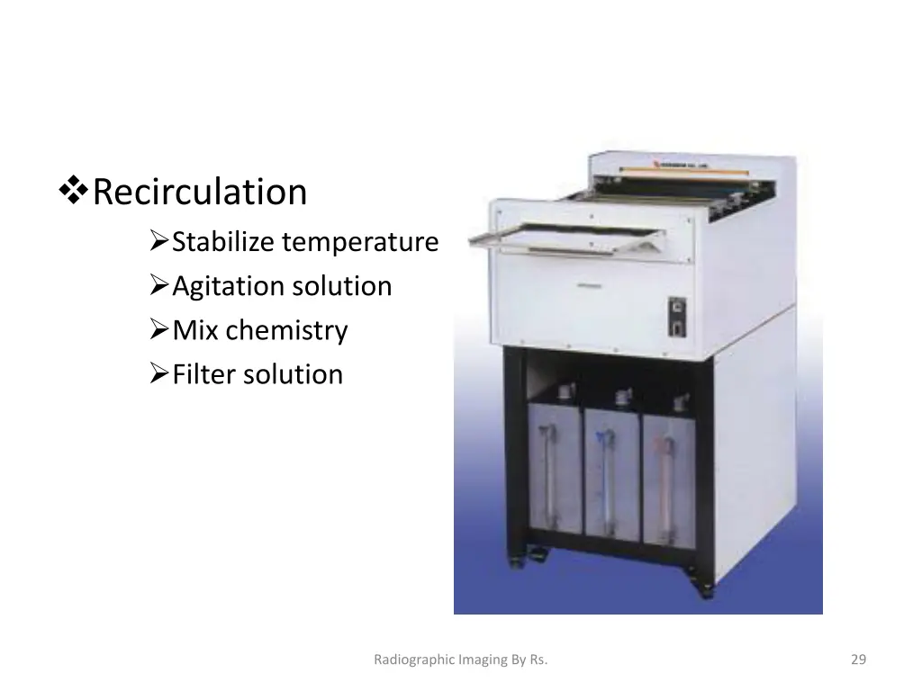 automatic x ray film processor