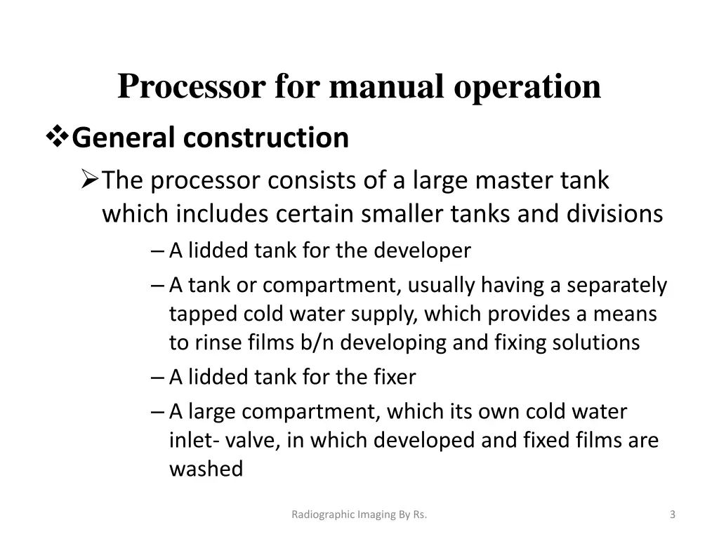 processor for manual operation general