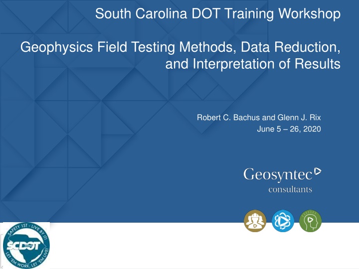 south carolina dot training workshop