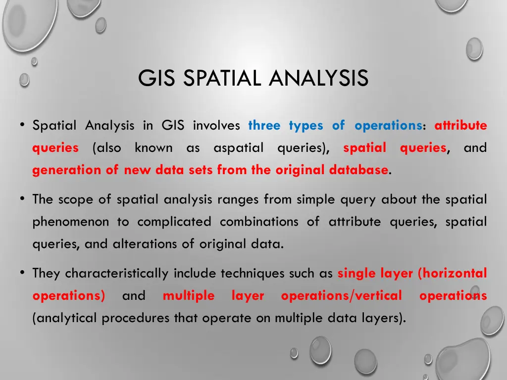 gis spatial analysis 1