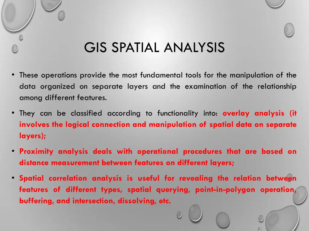 gis spatial analysis 2