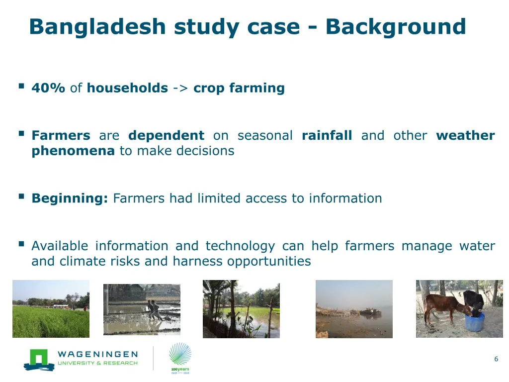 bangladesh study case background