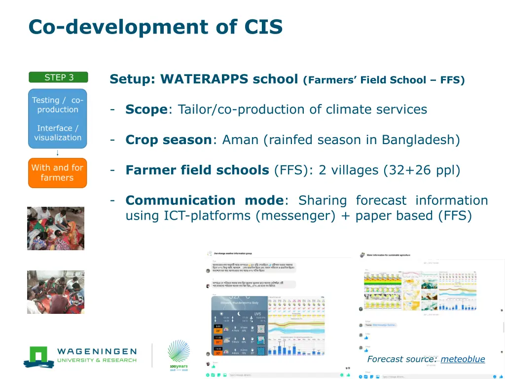 co development of cis