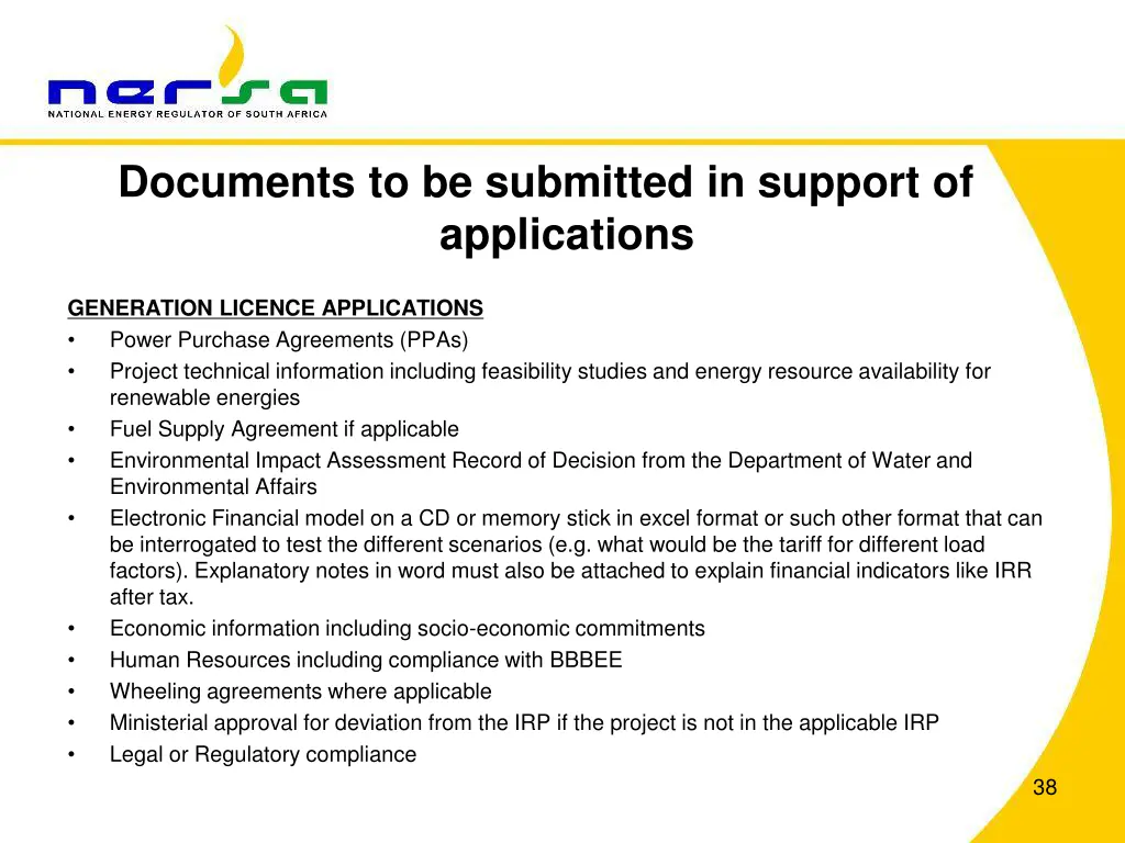 documents to be submitted in support 4