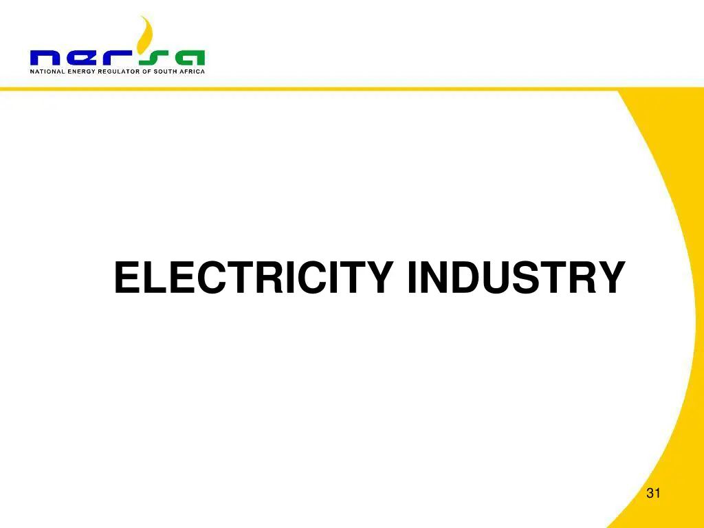 electricity industry