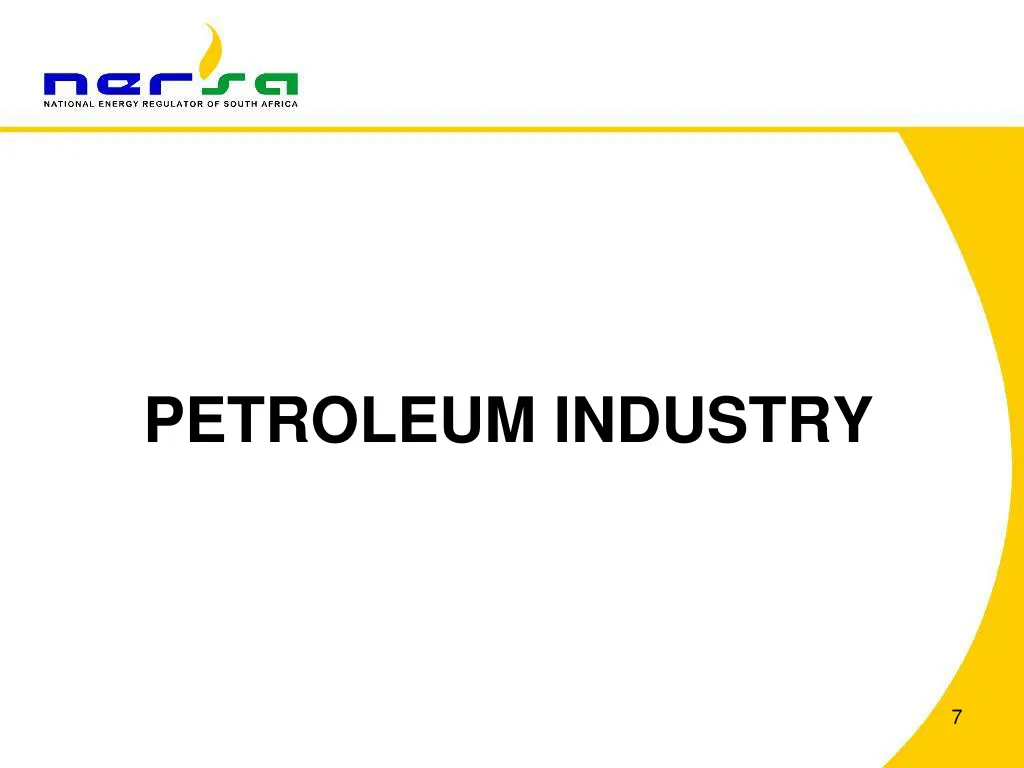 petroleum industry