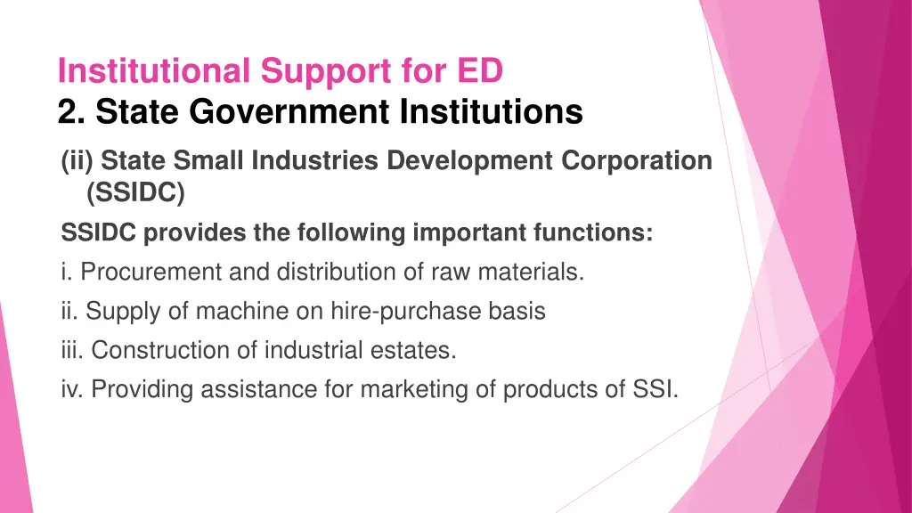 institutional support for ed 2 state government 2