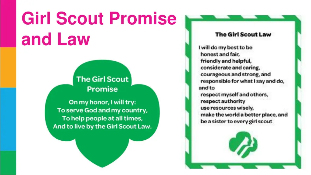 girl scout promise and law