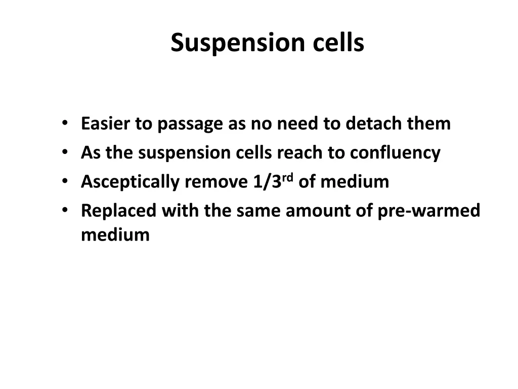 suspension cells