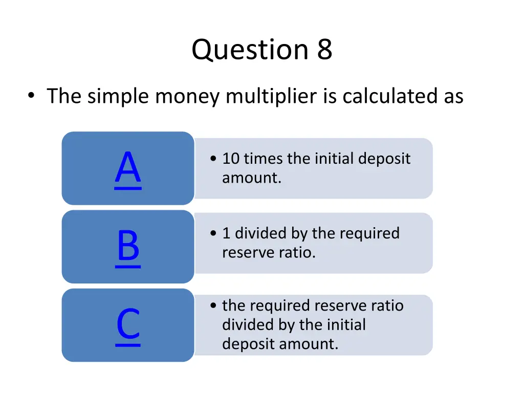 question 8