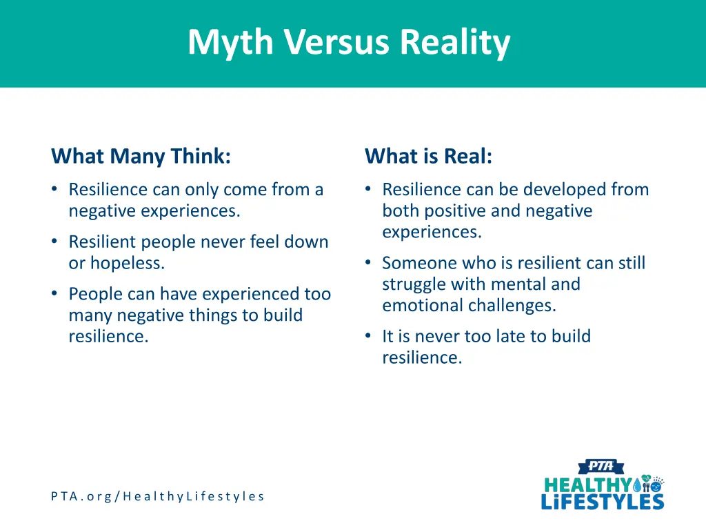 myth versus reality