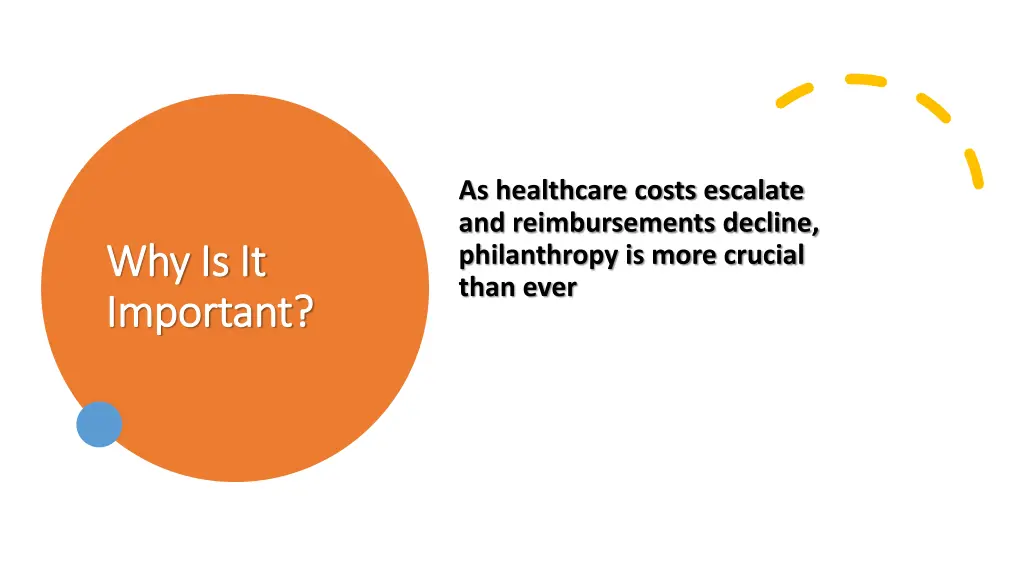 as healthcare costs escalate and reimbursements