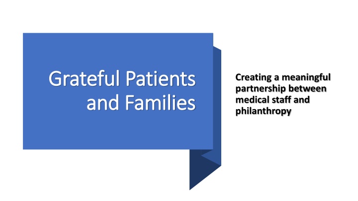 grateful patients grateful patients and families