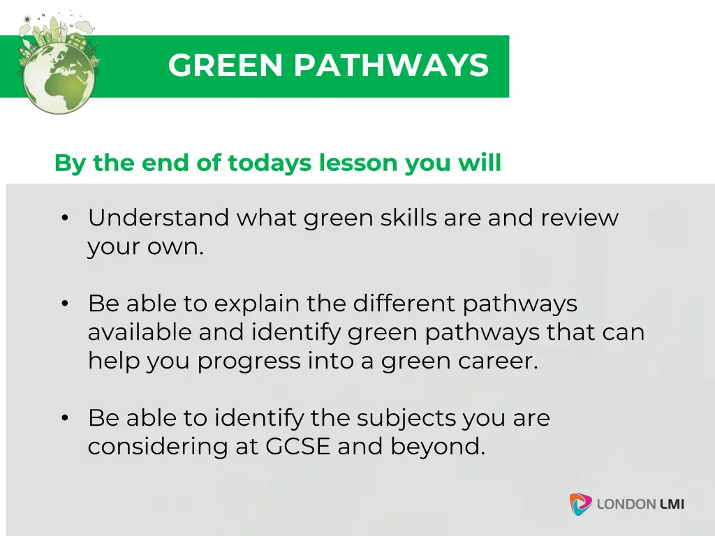 green pathways