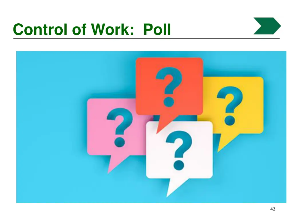 control of work poll 3