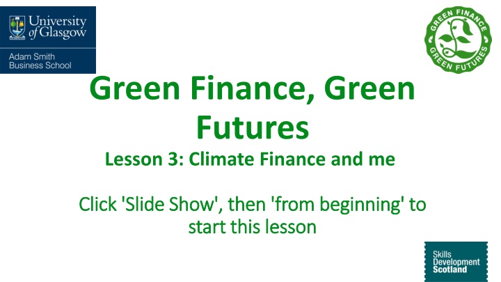 green finance green futures lesson 3 climate