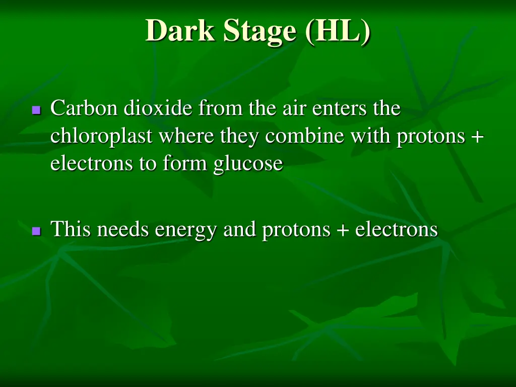 dark stage hl 1