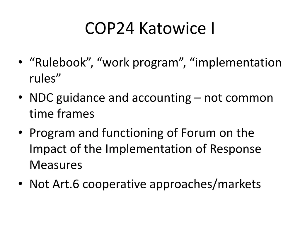 cop24 katowice i