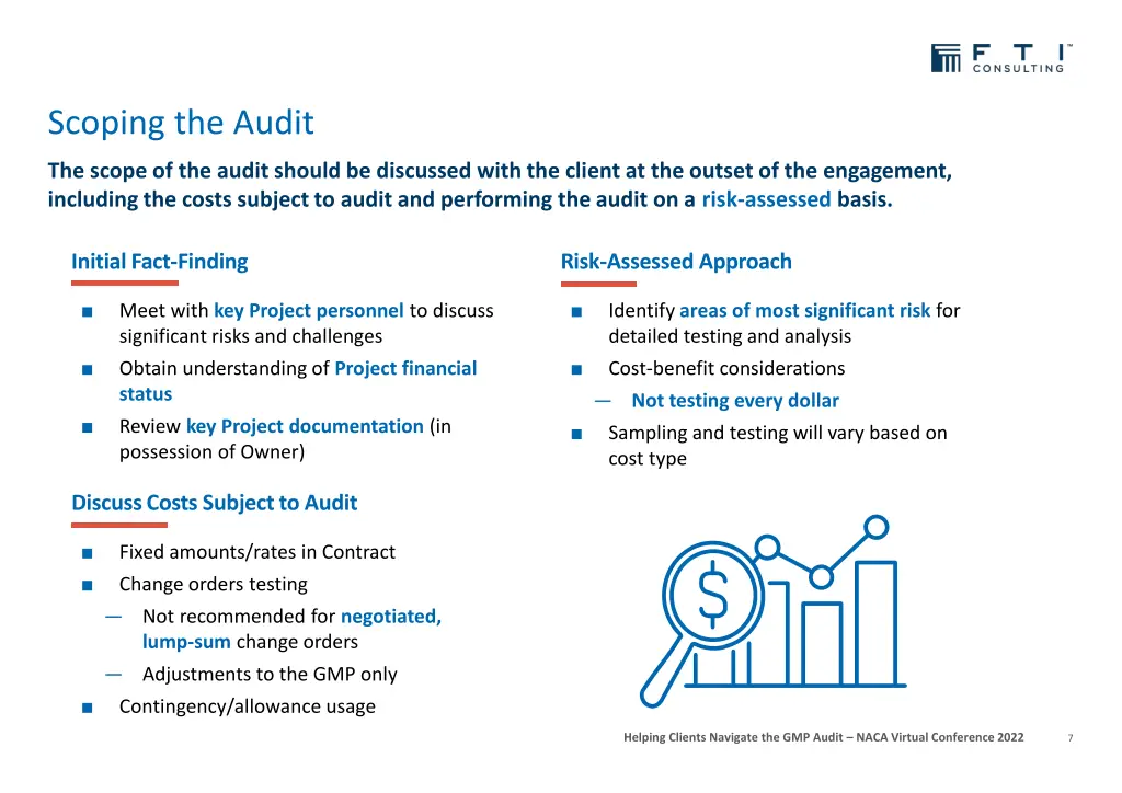 scoping the audit