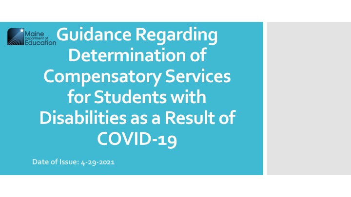 guidance regarding determination of compensatory