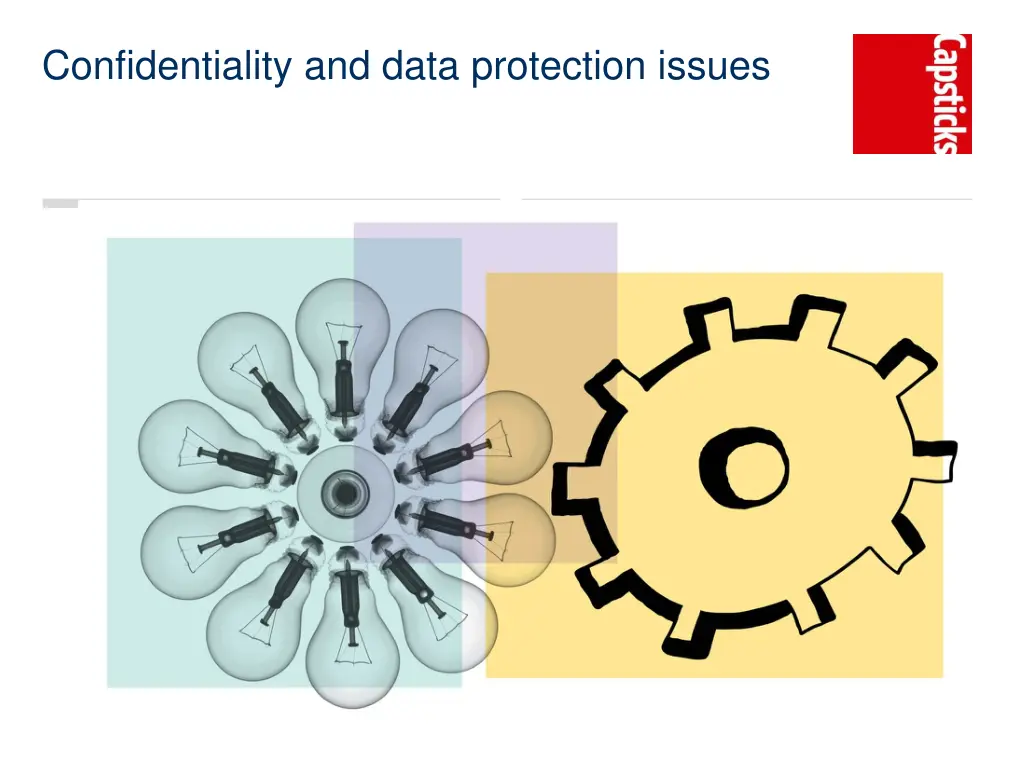 confidentiality and data protection issues