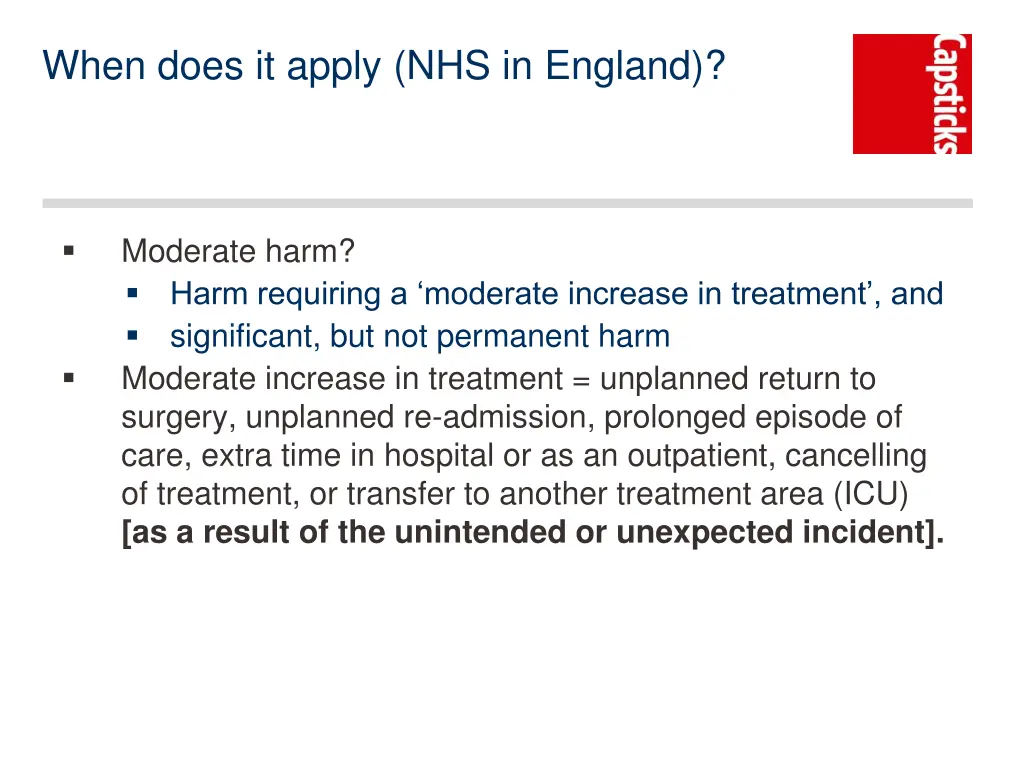 when does it apply nhs in england