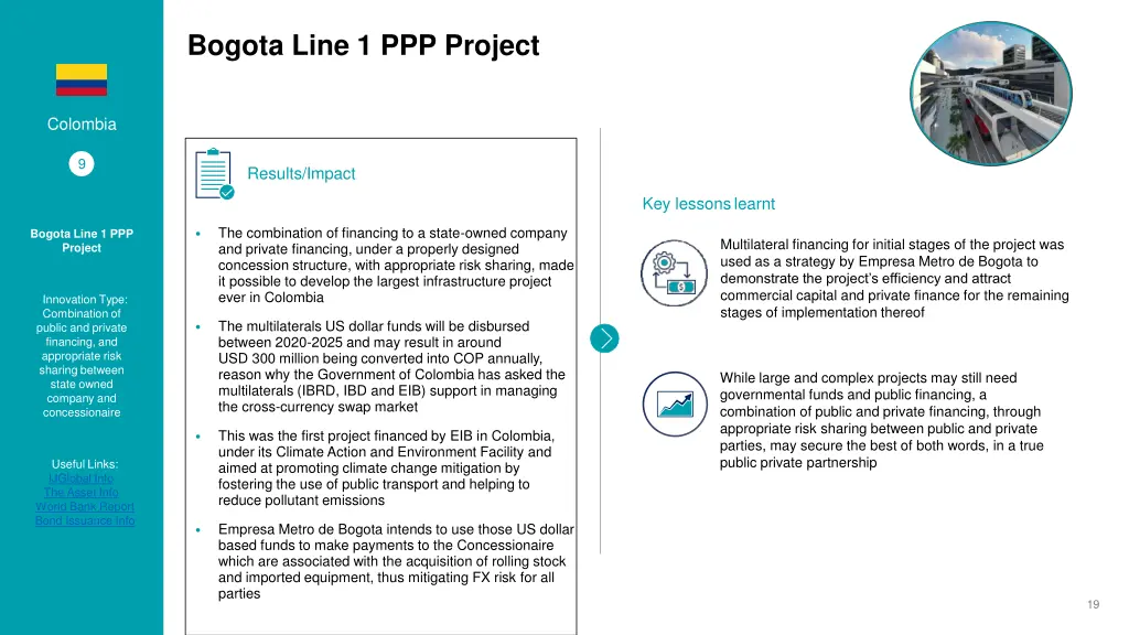 bogota line 1 ppp project 1