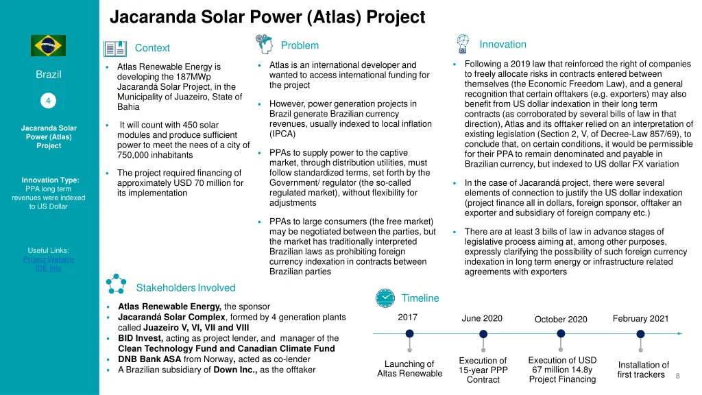 jacaranda solar power atlas project