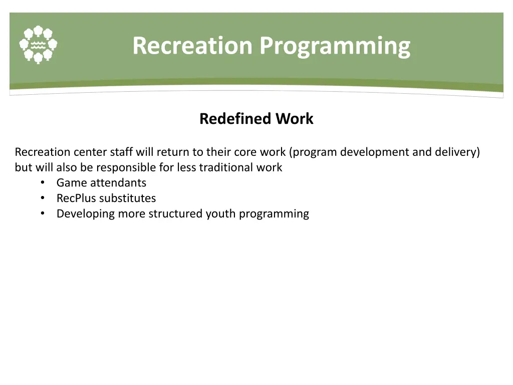 recreation programming 6